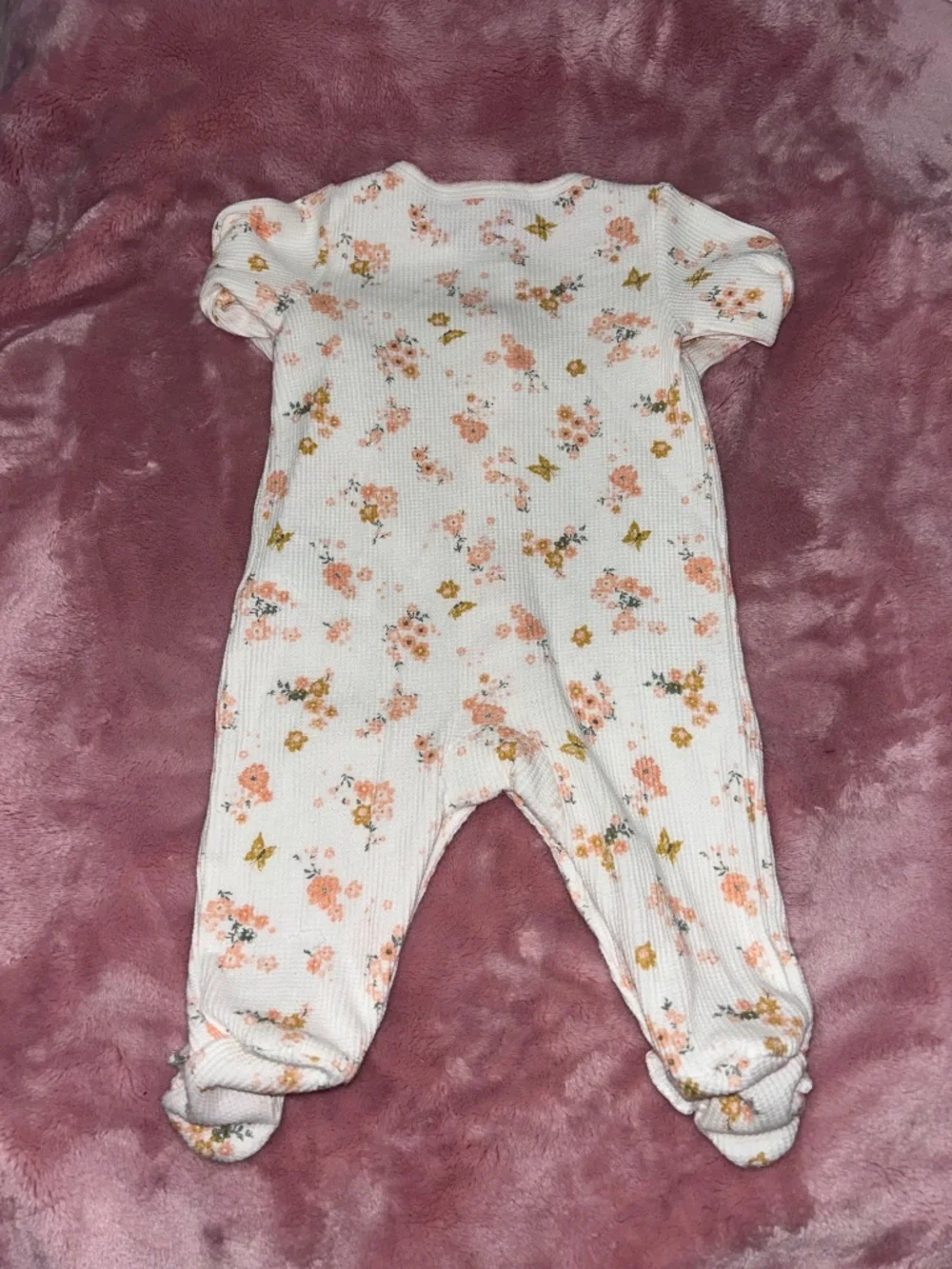 Floral footie